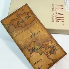 【送料無料】【ほぼ未使用】PRIMA CLASSE/プリマクラッセ/長財布/サイフ/ウォレット/ブラウン/中古品/箱付きのサムネイル