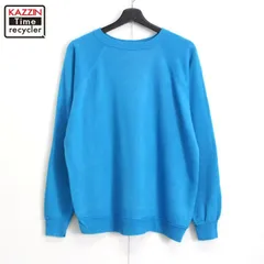 80s USA製 vintage 無地 ラグラン スウェット トレーナー メンズ 表記Lサイズ