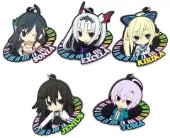 【中古】ストラップ(キャラクター) [単品] シャイニング・レゾナンス とあざ氏描き下ろしラバーストラップ5種セット 「PS3ソフト シャイニング・レゾナンス DXパック セガストア限定セット」 同梱特典