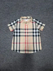 BURBERRY(バーバリー ) キッズ 半袖 チェック シャツ 3Y 98cm
