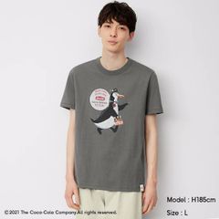 ヴィンテージ　レトロ　Tシャツ　コカコーラ　ペンギン　Y2K　古着　S