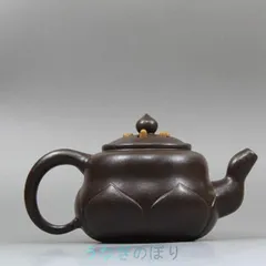 ♢中国 紫泥 茶壺 古玩 宜興窯？タタラ作りアンティーク 骨董品