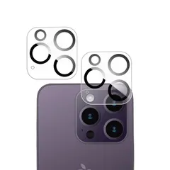 V E V E N iPhone 14 Pro Max 用 カメラフィルム レンズ 保護カバー 化ガラス 極薄 日本旭硝子製iPhone 14 Pro用レンズ保護フィルム 硬度9H 気泡ゼロ 指紋防止 飛散防止 高感度 高透過率 「2枚セット 」