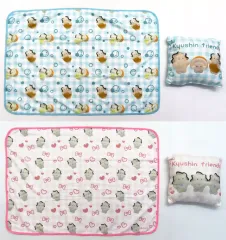 【中古】抱き枕カバー・シーツ・ブランケット 全2種セット 牡蠣クッションブランケット 「求心フレンズ」