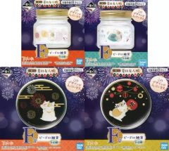 [중고] 잡화 전 4종 세트 비드로 잡화 [이치반 쿠지 나츠메 친구장 ~축제 냥코 선생님~] F상