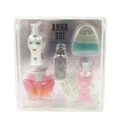 アナスイ ミニ香水 5点セット スイラブ他 まとめて 大量 ほぼ未使用 フレグランス レディース ANNA SUI 【中古】
