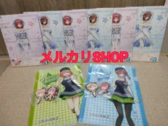 新品未使用　五等分の花嫁　クリアファイル　ラバーストラップ　イラストボードセット