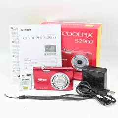 Nikon COOLPIX S2900 赤 ケース付き Nikon COOLPIX S2900 赤 ケース付き Nikon Coolpix S2900 5x