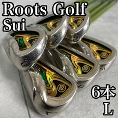希少 ルーツゴルフ Sui レディースゴルフアイアン6本セット 右 L カーボン　Roots Golf　The Roots Sui Super Aermet　地クラブ　25S2040GF09834のサムネイル