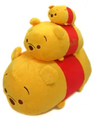 【中古】ぬいぐるみ プーさん(3体セット) ぬいぐるみ 「ディズニー TSUM TSUM -ツムツム-」 ディズニーストア札幌ステラプレイス店限定