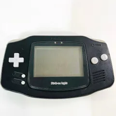 【動作OK】任天堂 GBA ゲームボーイ アドバンス GAMEBOY ADVANCE 本体 AGB-001 ブラック 黒 Nintendo ニンテンドー