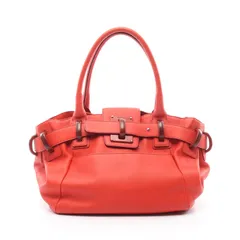 サルヴァトーレフェラガモ Salvatore Ferragamo トートバッグ 21 A015 レッド レザー ハンドバッグ レッド レディース Used Bのサムネイル