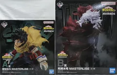 未開封、箱傷みあり、初期傷あり　一番くじ 僕のヒーローアカデミア Let you down A賞 B賞 2種セット　まとめ売り