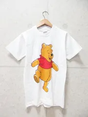 Disney Store ディズニーストア くまのプーさん Tシャツ 半袖 プリント キャラクター ホワイト系 Mサイズ