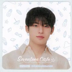 SEVENTEENカフェ日本限定 ミンギュ コースター2種セット - メルカリ