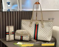 洒落 GUCCI グッチ トートバッグショルダーバッグ 財布  3点セット  美品