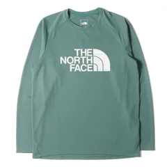 美品 THE NORTH FACE ノースフェイス Tシャツ サイズ:XL 23SS ブランドロゴ ジャージー ロングスリーブTシャツ L/S GTD Logo Crew ダークセージ(DS) トップス カットソー【メンズ】