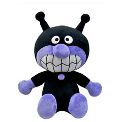 【割引クーポン】【新品】抱き人形 ソフト ばいきんまん 182681 アンパンマンシリーズ 約50cm ぬいぐるみ アニメ 子供 キッズ 幼児 大きい