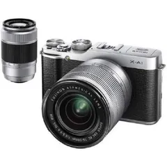 【通販限定】FUJI FILM X−A1 X-A1 レッド， レンズキット(ジャンク品) デジタルカメラ