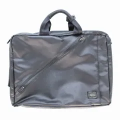 ポーター PORTER 吉田カバン 3way ブリーフケース ビジネス バッグ リュック ショルダー ハンド ナイロン 鞄  ブラック ur12 【中古】 /SGW