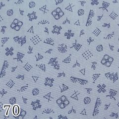 若山雅子 American Country 25 生地25040-70 designed by Masako Wakayama 1mカット