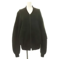 ワイズ Y's ヨウジヤマモト ニット MA-1 ジャケット ブルゾン ジップアップ 2 カーキ /DF ■OSのサムネイル