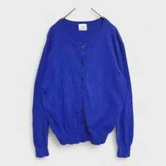 【アーバンリサーチドアーズ】【URBAN RESEARCH DOORS】『ニットカーディガン』[ラウンドネック] 薄目 ブルー系 (M~L) 商品A60 管理C