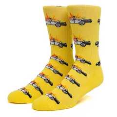 HUF Civil Disobedience Socks Yellow 靴下 ソックス 送料無料のサムネイル
