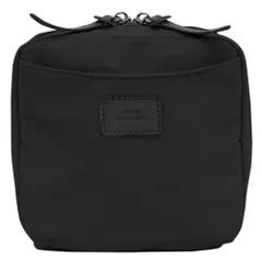 ☆ ブラック ☆ 撥水ナイロンスクエアスタンドポーチ ポーチ 小物入れ 化粧ポーチ メイクポーチ コスメポーチ おしゃれ 化粧品ポーチ 自立 はっ水 撥水 化粧品 収納 レディース メンズ スクエア ナイロン 旅行 持ち運び 大きめ 大容量 シンプル