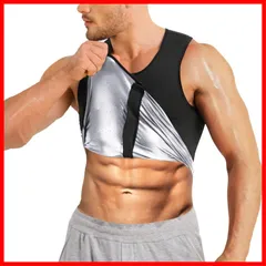 【在庫セール】トレーニングウェア 運動着 ランニング 防水 洗濯可 おしゃれ 発汗力アップ 倍発汗 スポーツ メンズ ランニングウェア サウナベスト ストレッチ サウナスーツ 蓄熱 トップス 保温力アップ [Sawaiko]