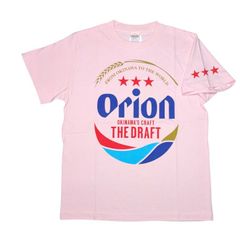 正規品 オリオンビール Tシャツ ピンク 半袖 S M L XL