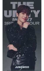 [중고]수납·휴대용 아이템 정우 클리어 홀더 [NCT 127 3RD TOUR 'NEO CITY : JAPAN - THE UNITY'] 랜덤 토이 경품