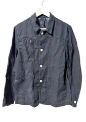 ノンネイティブ nonnative リネン ワークジャケット 1 ネイビー カバーオールのサムネイル