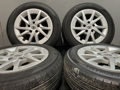 【YOKOHAMA ADVAN dB V552 205/60R16】夏タイヤ【トヨタ プリウスa 純正ホイール 16インチ 6.5J5HPCD114.3+39】バリ溝 SAIにも　(MTE903)