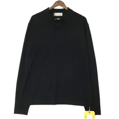 未使用品 JACKSON MATISSE (ジャクソンマティス) Long sleeve Knit Polo ロングスリーブ ウール ニット ポロシャツ JM22AW002 Black サイズL