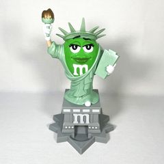 M&M Christmas Ms.Liberty Candy Dispenser　エムアンドエムズ　ディスペンサー　自由の女神　ヴィンテージ　アンティーク　アメトイ