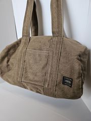 良品 フォリフォリ ショルダーバゲットバッグ牛革鞄ベージュ茶 Folli 