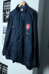 (L-2XL) ナイキ ジップアップ ウィンドブレーカー アウター ジャケット アーセナル ヴェンゲル-15495