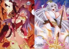 【中古】クリアファイル 猛撃のアーティ/善戦の鱗音 A5クリアファイル 「ハーレムゲイン～僕はカードに恋をスル～」 とらのあな 通販限定クリアファイルプレゼントフェア特典