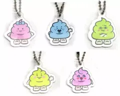 【中古】キーホルダー 全5種セット 「うん子ちゃんとゆかいな仲間たち アクリルキーチェーン」