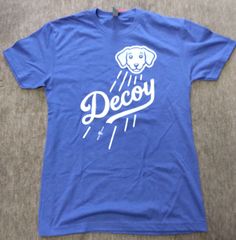 Tシャツ　デコピン　デコイ　Decoy　大谷翔平　愛犬デコピン　ドジャース　Sサイズ   タグ付き　未使用品