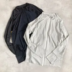 ◯ラッシュガード キッズ パーカー 水陸両用 フード無し 長袖 子供用 UPF50＋ 接触冷感