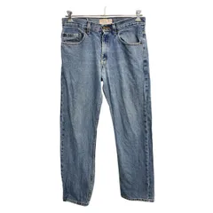 Levi's デニムパンツ W32 リーバイス レギュラーフィット ブルー コットン メキシコ製 古着卸 アメリカ仕入 2503-734