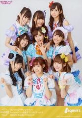 [중고]생사진(여성) Aqours/집합(9명)/너의 마음은 빛나고 있을까?/러브라이브! 선샤인!! Aqours CLUB 한정 브로마이드 Vol.6
