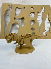 ダンボール工作キット　　ティラノサウルス