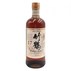 東京都限定◆ニッカ 竹鶴 17年 ピュアモルト 700ml 43%【V4】のサムネイル