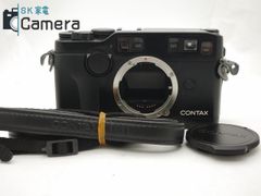 CONTAX G2 BLACK コンタックス ブラック ストラップ ボディキャップ 付 