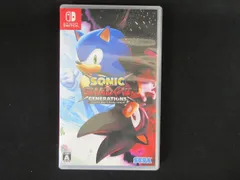 C174　動作未確認　Nintendo Switch　ソニック×シャドウ　ジェネレーションズ　ソフト