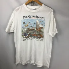 90年代 Hanes COMFORT-T PLEASURE ISLAND  GUAM プリントTシャツ　サイズM　06061806　01のサムネイル