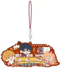 【中古】雑貨 B.早川家のごはん わちゃっと!ラバーストラップ 「チェンソーマン」